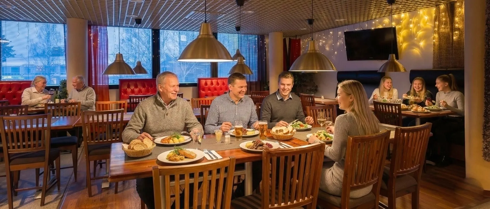 Restaurant Alvariini atmosphere