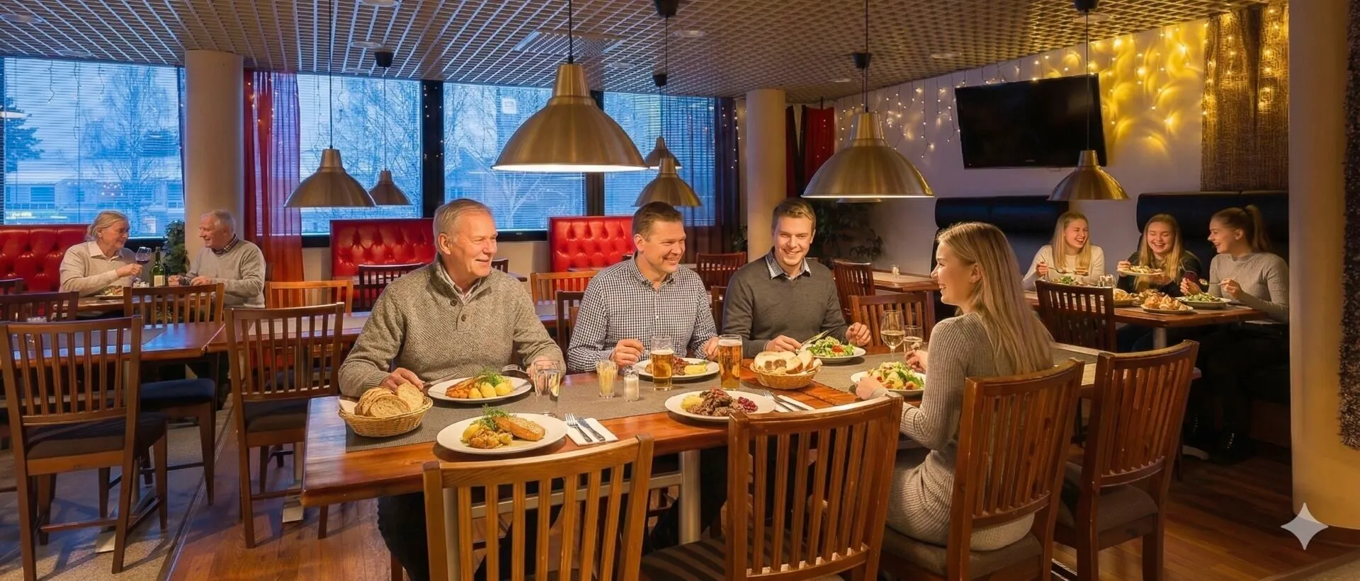 Restaurant Alvariini atmosphere