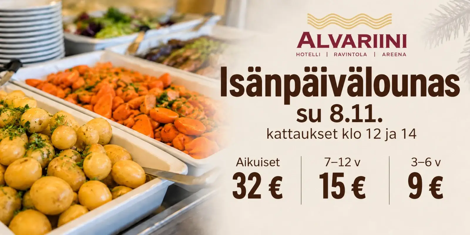 Isänpäivälounas 🍽️