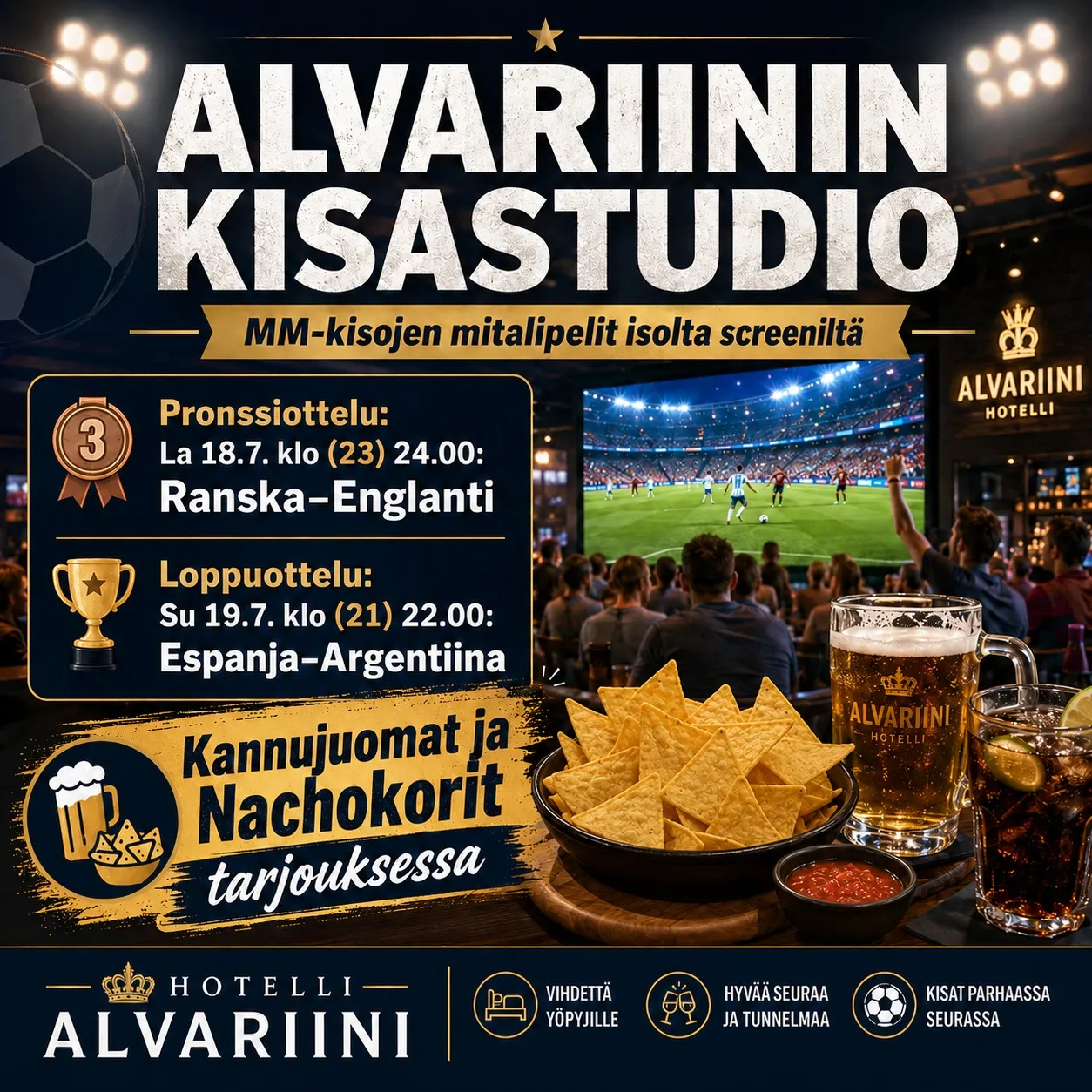 Alvariinin Kisastudio on valmiina! 🏆